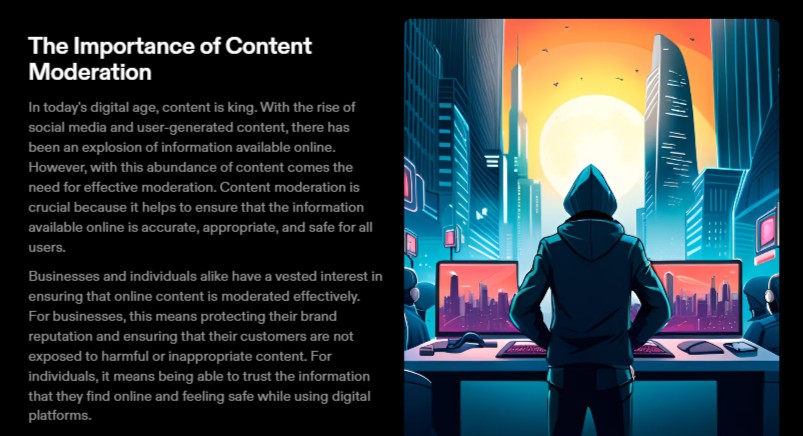 Matrix Content Moderator Concentrix Process